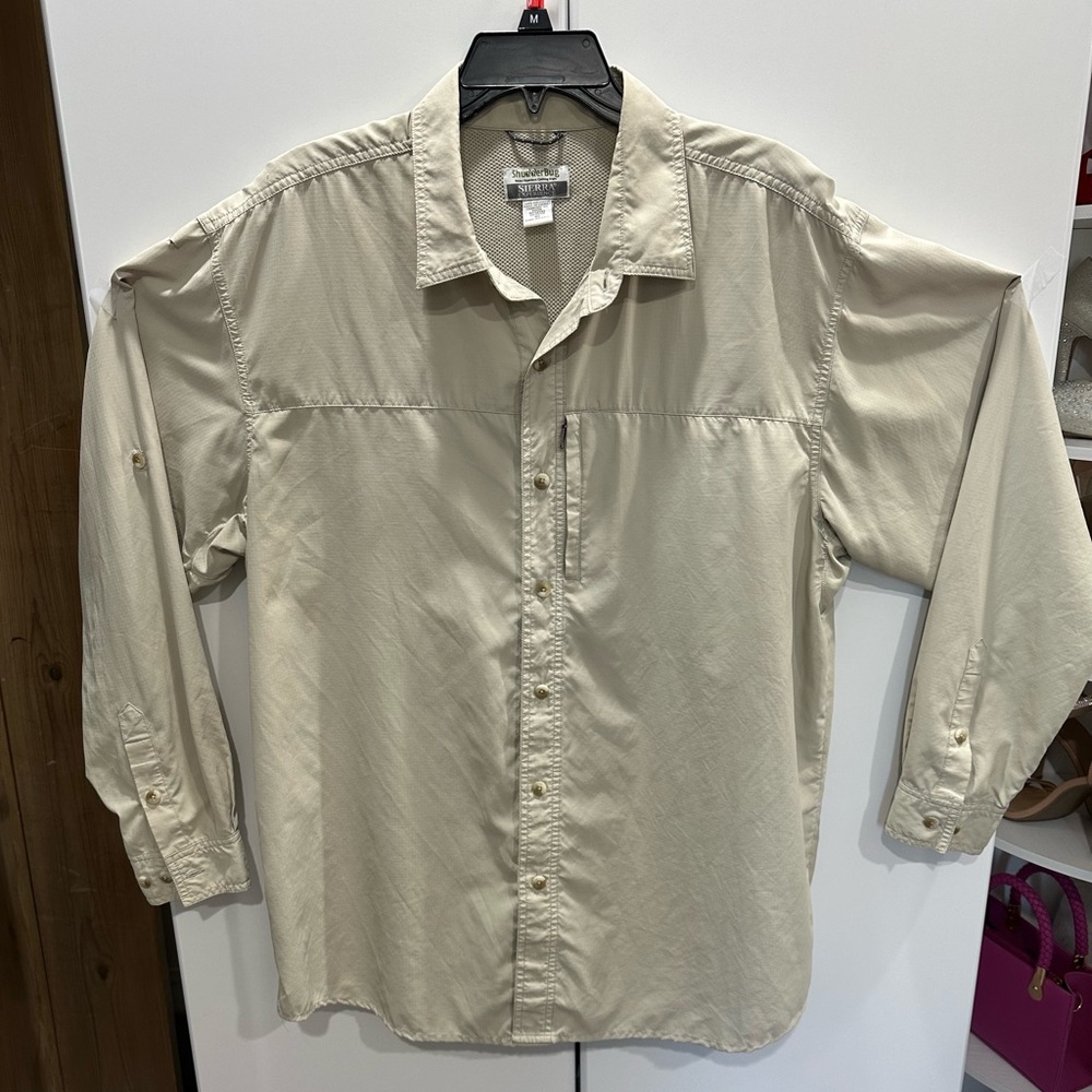 Sierra Experience Men’s Shudder Bug Shirt XL Fishing Outdoors Outfitting Camp